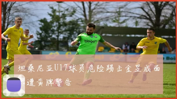 坦桑尼亚U17球员危险踢击金昱成面部遭黄牌警告
