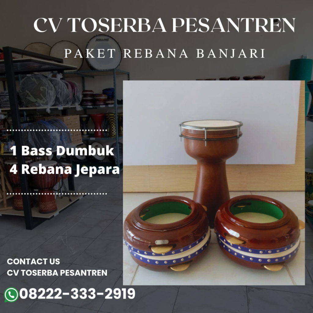 Call 0822-2333-2919(Tsel) Pusat Penjualan Rebana Banjari Asli Jepara Kabupaten Brebes